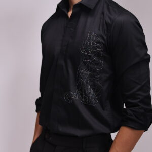 The Geometric Cat Shirt