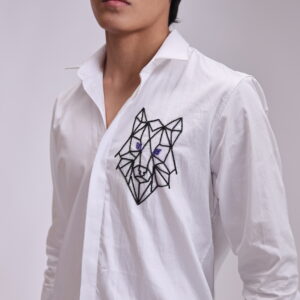 The Polygonal Wolf Shirt