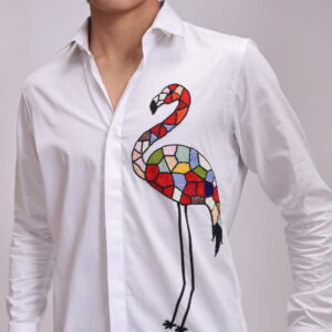 The Mosaic Flamingo Shirt