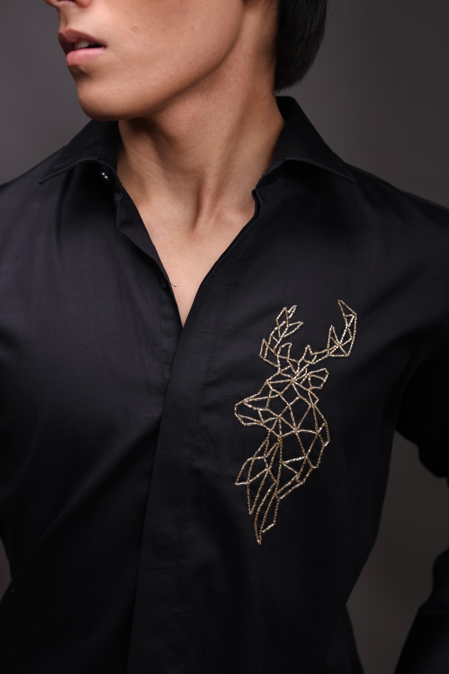 Geometric Stag Shirt